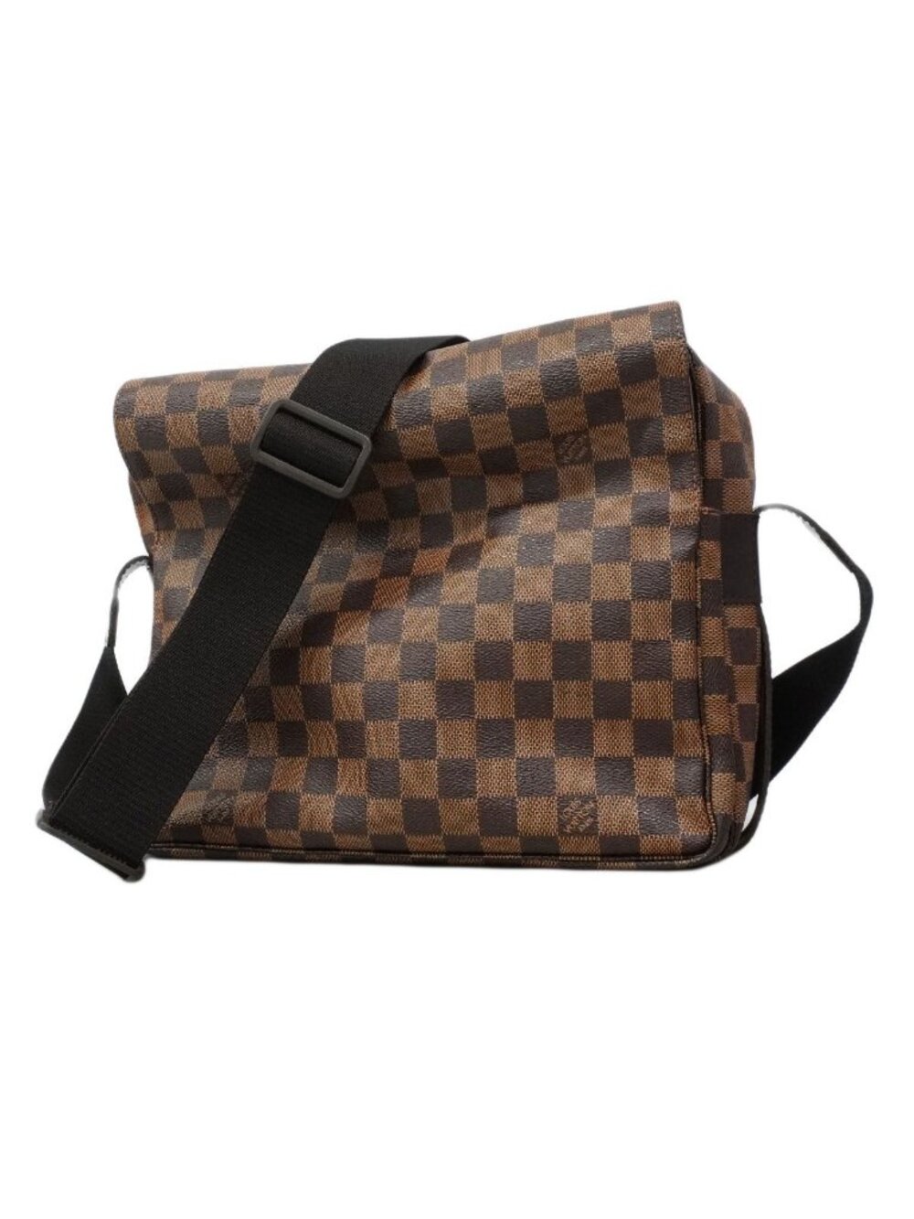Louis Vuitton Shoulder Bag Damier Naviglio Ebene